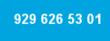929 626 53 01 929 626 53 01